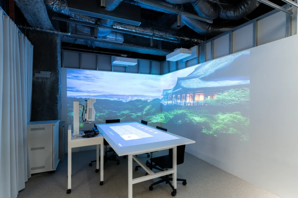 プロジェクションプレゼンスペース