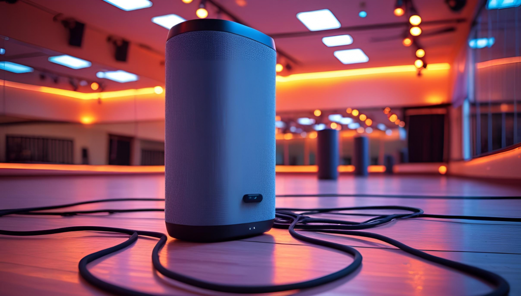 有線接続のスピーカー