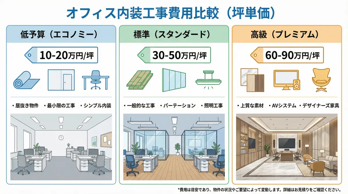 オフィス内装相場