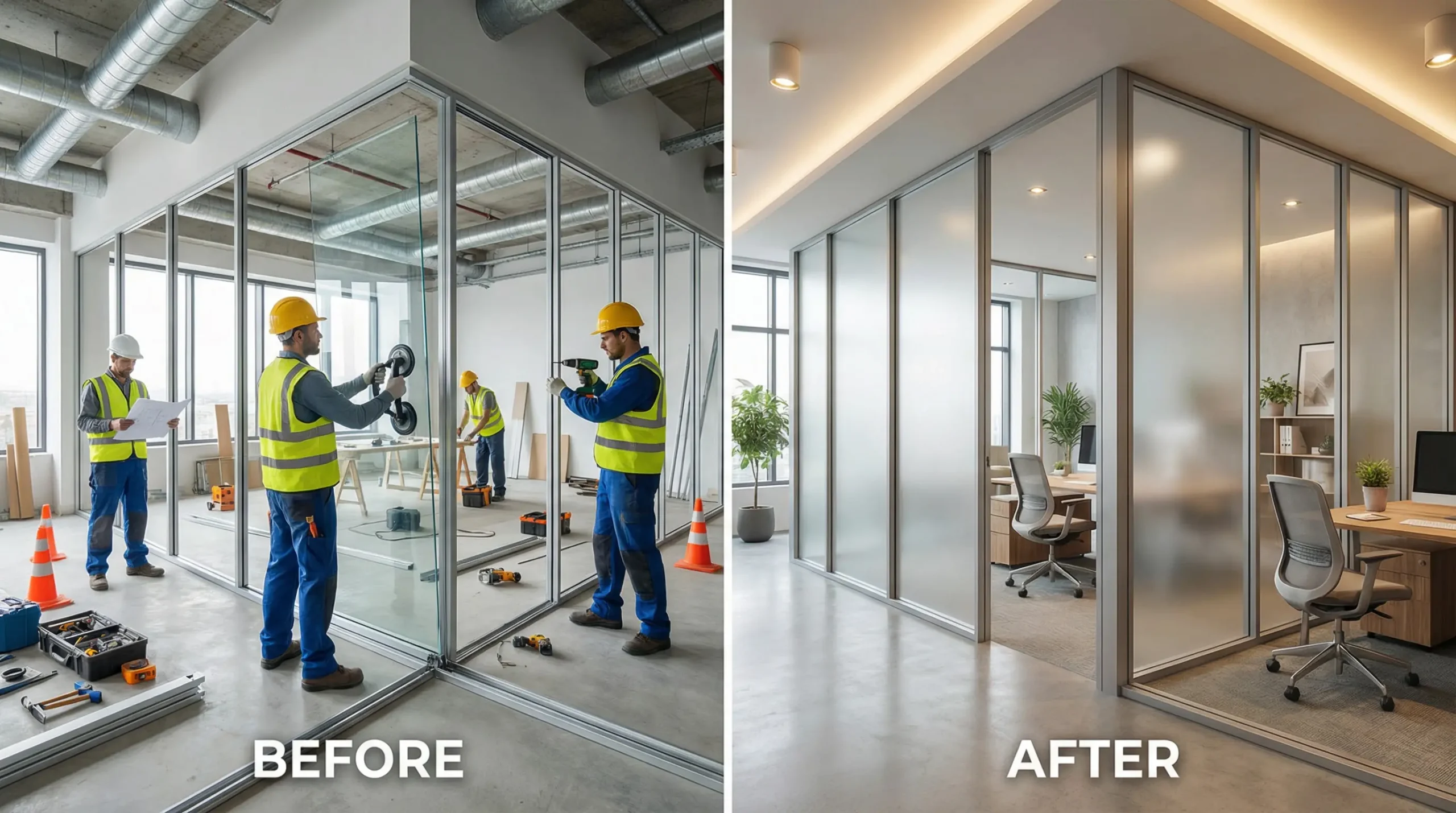 パーテーション工事