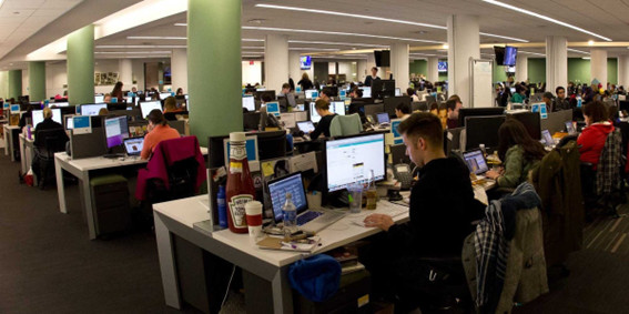 オフィスの人員削減の時